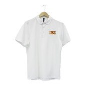 USC Trojans Men's lululemon White Evolution Polo